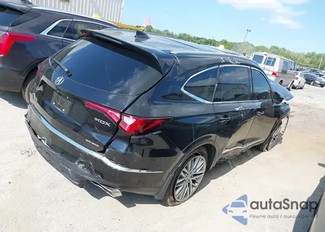 2023 Acura Mdx Advance Package z USA, uszkodzony, nr VIN 5J8YE1H82PL034844